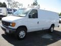 2007 Oxford White Ford E Series Van E350 Super Duty Refrigerated Cargo  photo #3