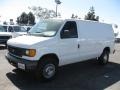 Oxford White - E Series Van E350 Cargo Photo No. 3