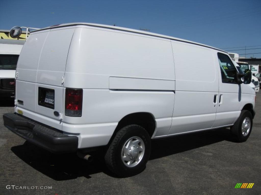 Oxford White 2007 Ford E Series Van E350 Super Duty Cargo Exterior Photo #46494147