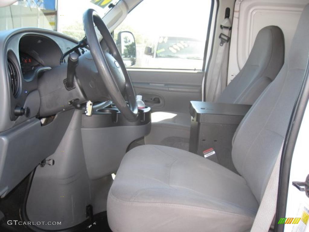Medium Flint Grey Interior 2007 Ford E Series Van E350 Super Duty Cargo Photo #46494165