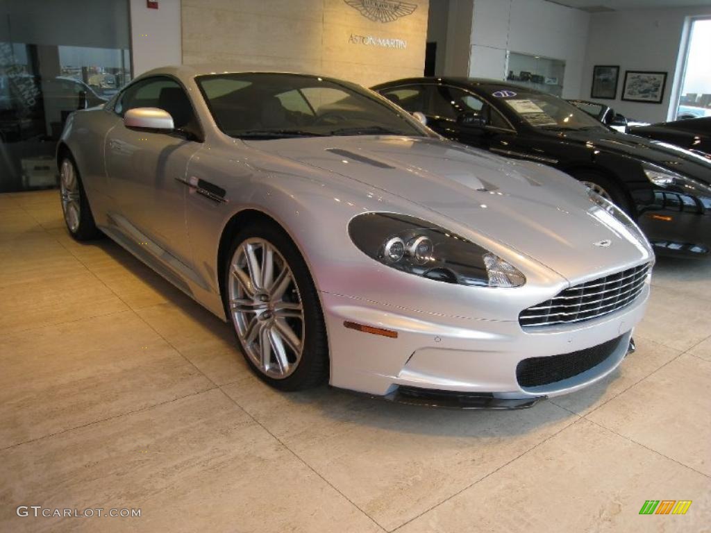 2009 DBS Coupe - Lightning Silver / Obsidian Black photo #1