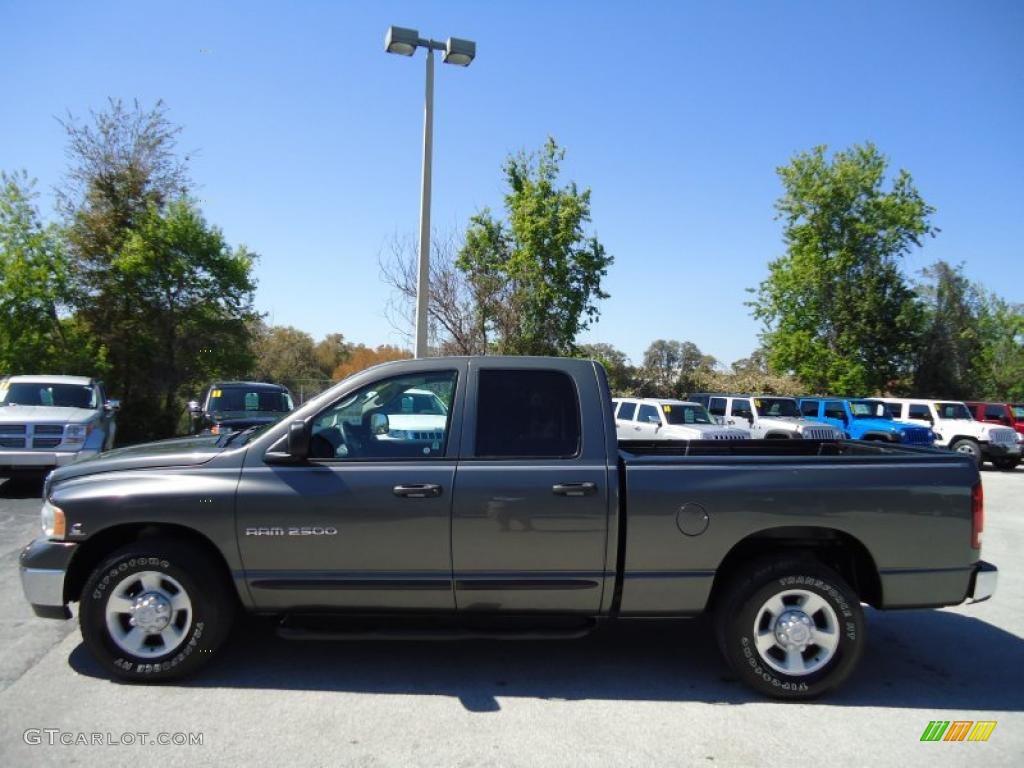 Graphite Metallic 2003 Dodge Ram 2500 SLT Quad Cab Exterior Photo #46494222