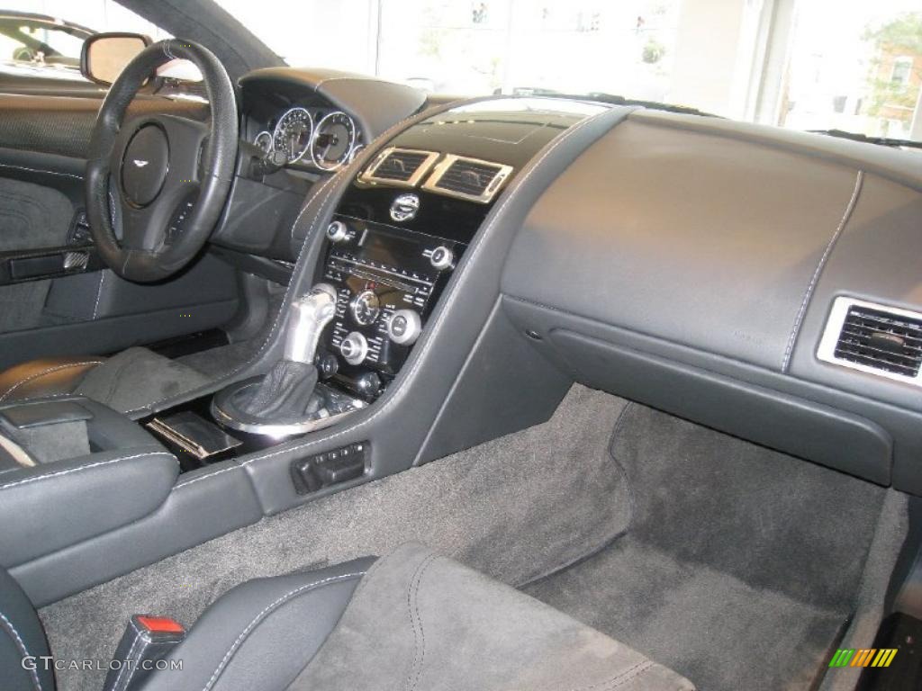 2009 Aston Martin DBS Coupe Obsidian Black Dashboard Photo #46494351