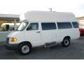Bright White 2000 Dodge Ram Van 3500 Passenger Exterior