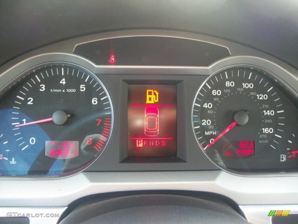 2008 Audi A6 3.2 quattro Sedan Gauges Photo #46494744