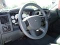 Medium Slate Gray 2007 Dodge Ram 1500 SLT Regular Cab 4x4 Steering Wheel