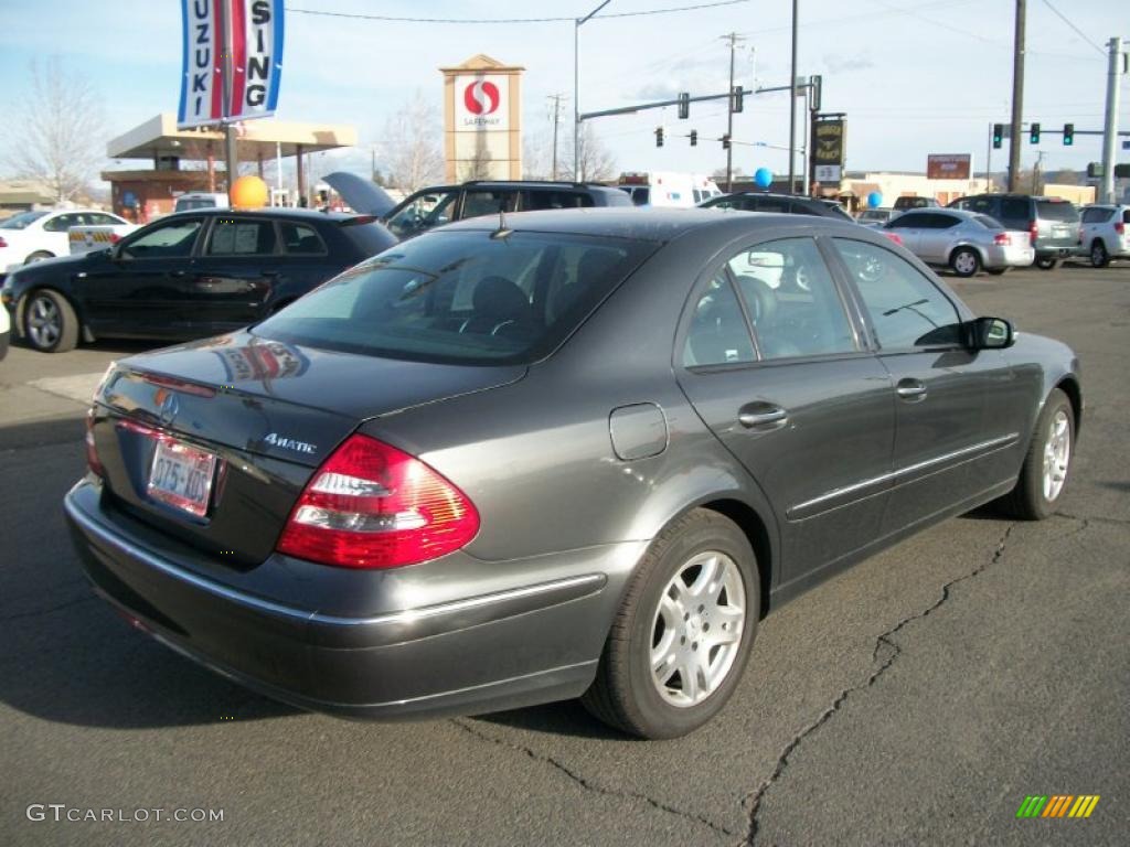 Tectite Grey Metallic 2004 Mercedes-Benz E 320 4Matic Sedan Exterior Photo #46494912