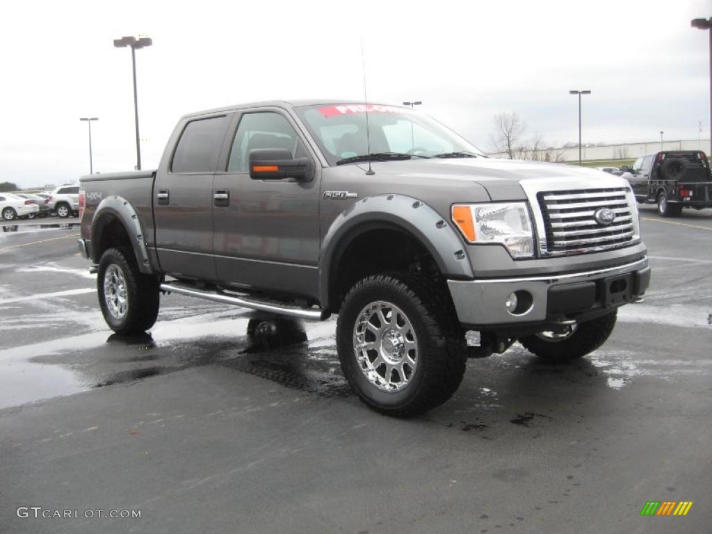 Sterling Grey Metallic 2010 Ford F150 XLT SuperCrew 4x4 Exterior Photo #46494951