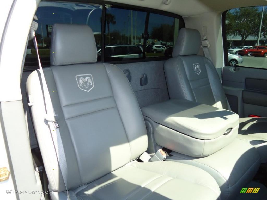 Medium Slate Gray Interior 2007 Dodge Ram 1500 SLT Regular Cab 4x4 Photo #46494963