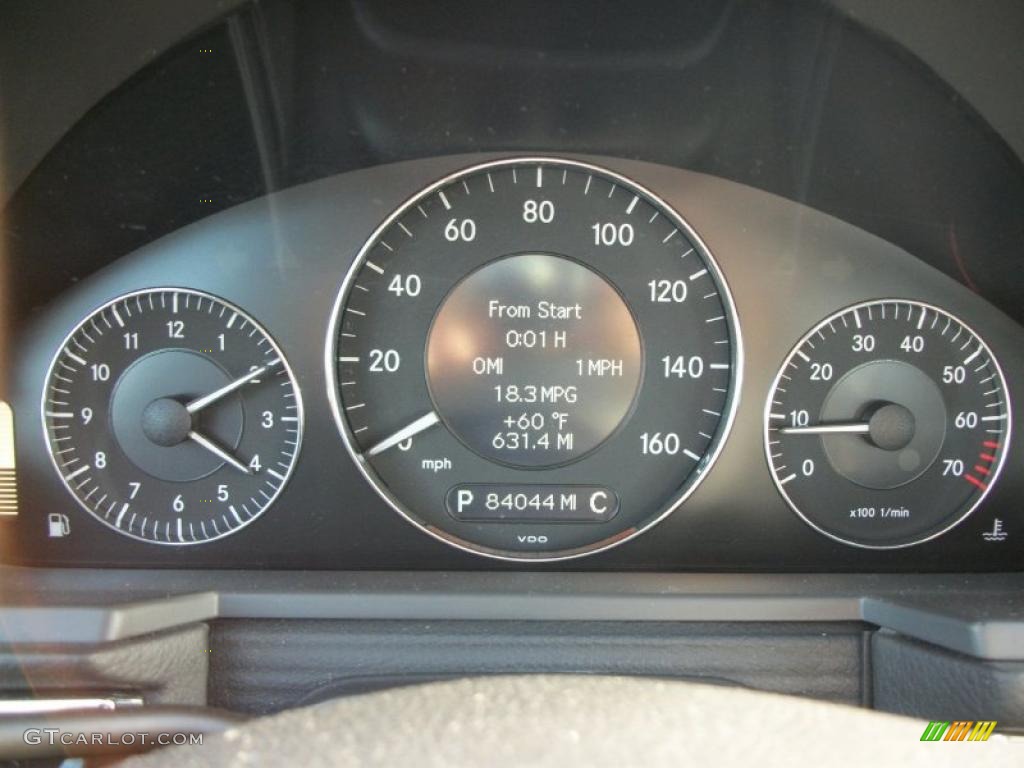 2004 Mercedes-Benz E 320 4Matic Sedan Gauges Photo #46494984