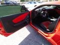 Black/Inferno Orange Door Panel Photo for 2010 Chevrolet Camaro #46496409
