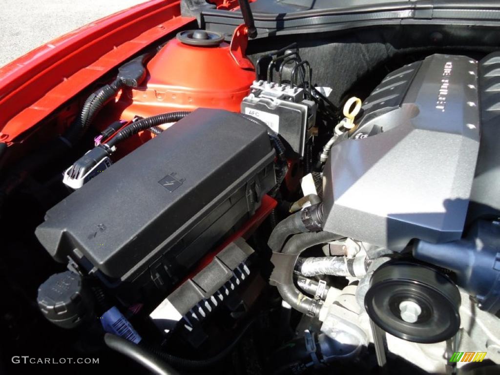 2010 Chevrolet Camaro SS/RS Coupe 6.2 Liter OHV 16-Valve V8 Engine Photo #46496565