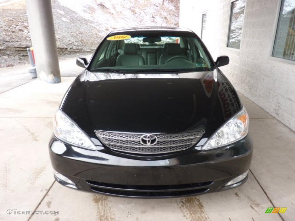 2004 Camry XLE - Black / Stone photo #6