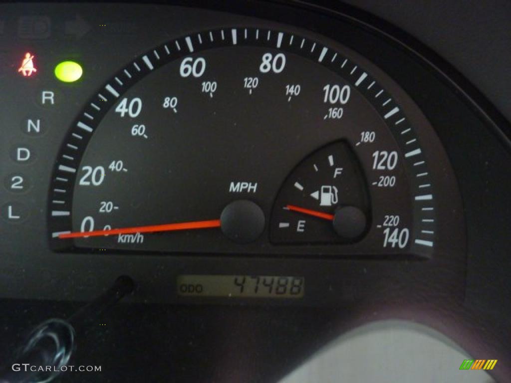 2004 Camry XLE - Black / Stone photo #14