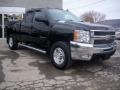 2009 Black Chevrolet Silverado 2500HD LTZ Extended Cab 4x4  photo #3