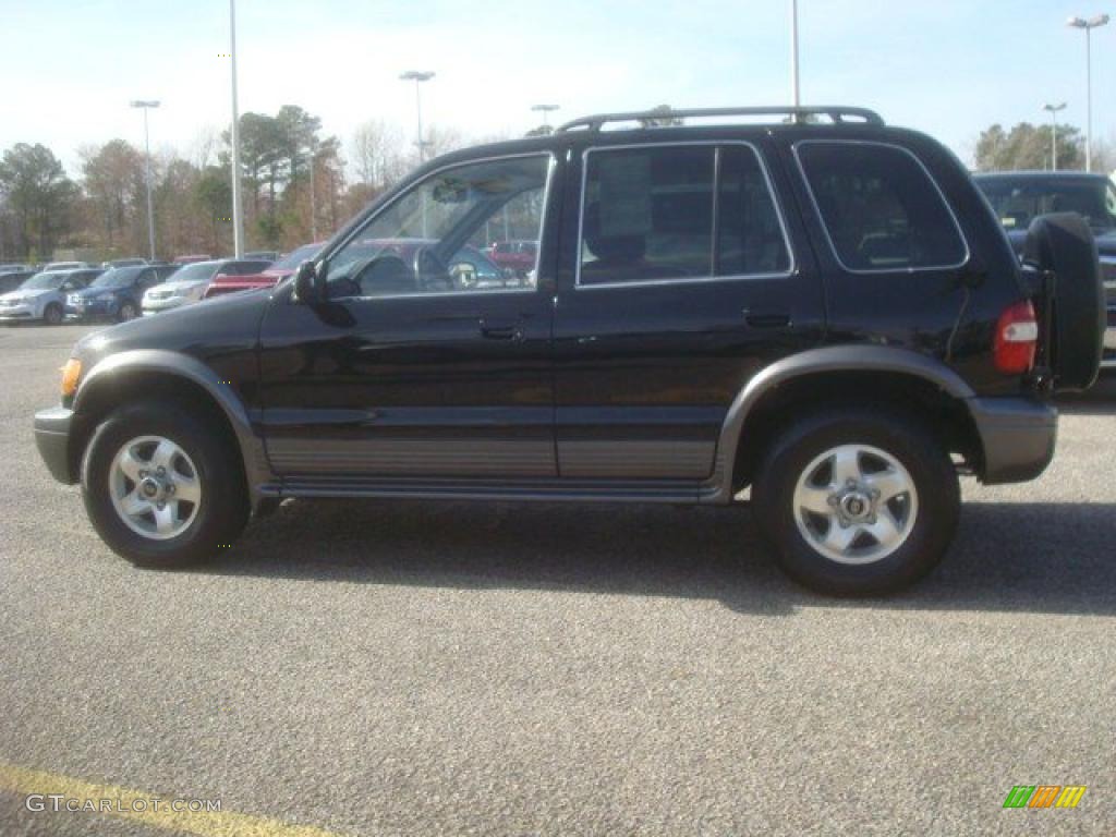 2002 Sportage  - Black / Gray photo #3