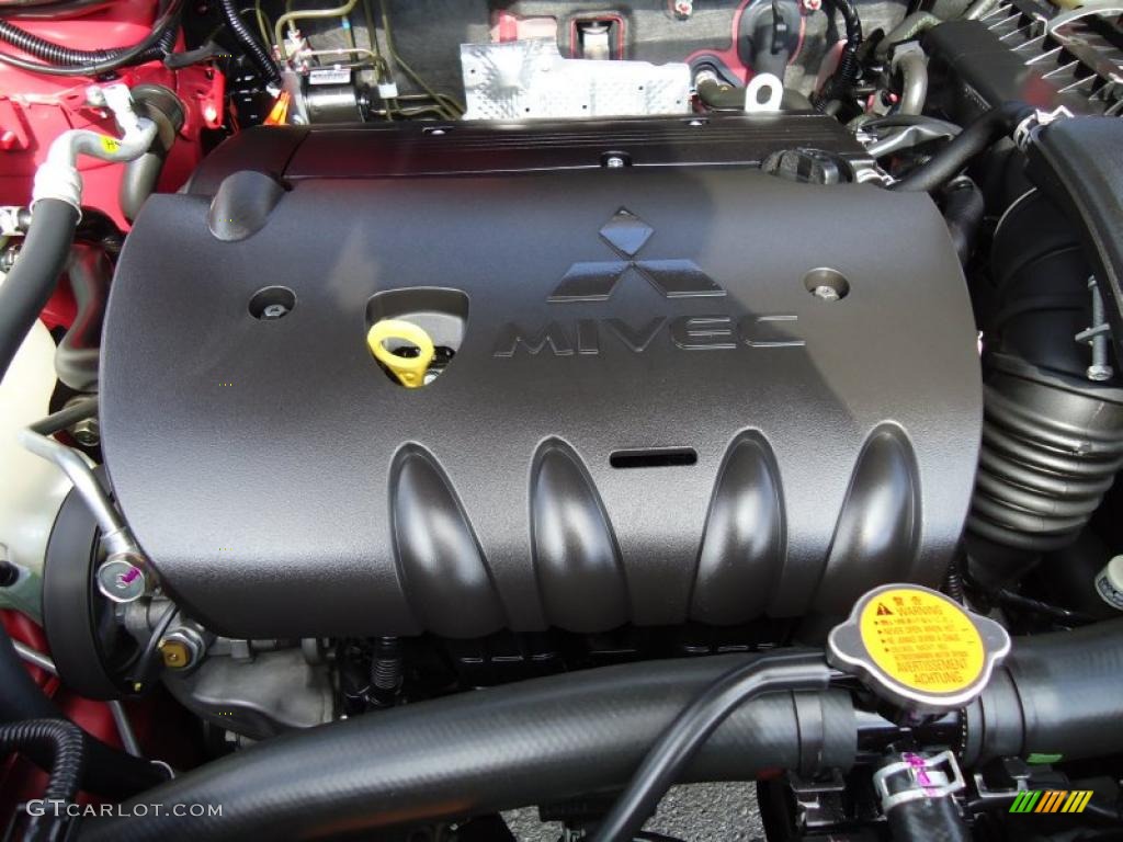 2009 Mitsubishi Outlander ES 2.4L DOHC 16V MIVEC Inline 4 Cylinder Engine Photo #46497741