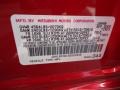 Info Tag of 2009 Outlander ES