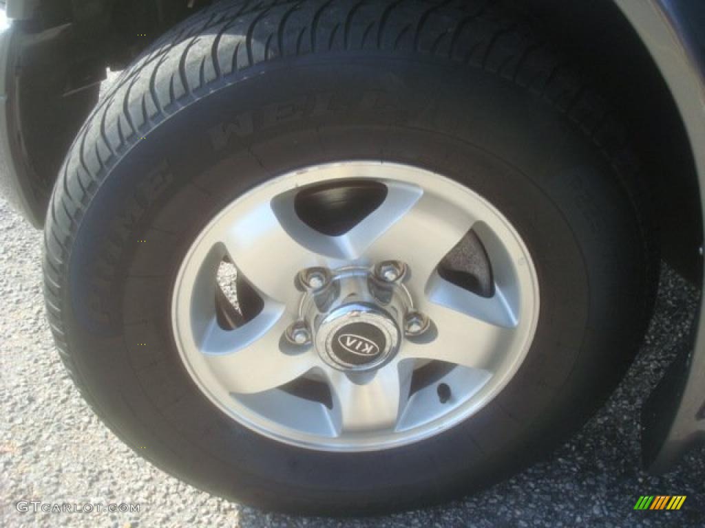 2002 Sportage  - Black / Gray photo #19