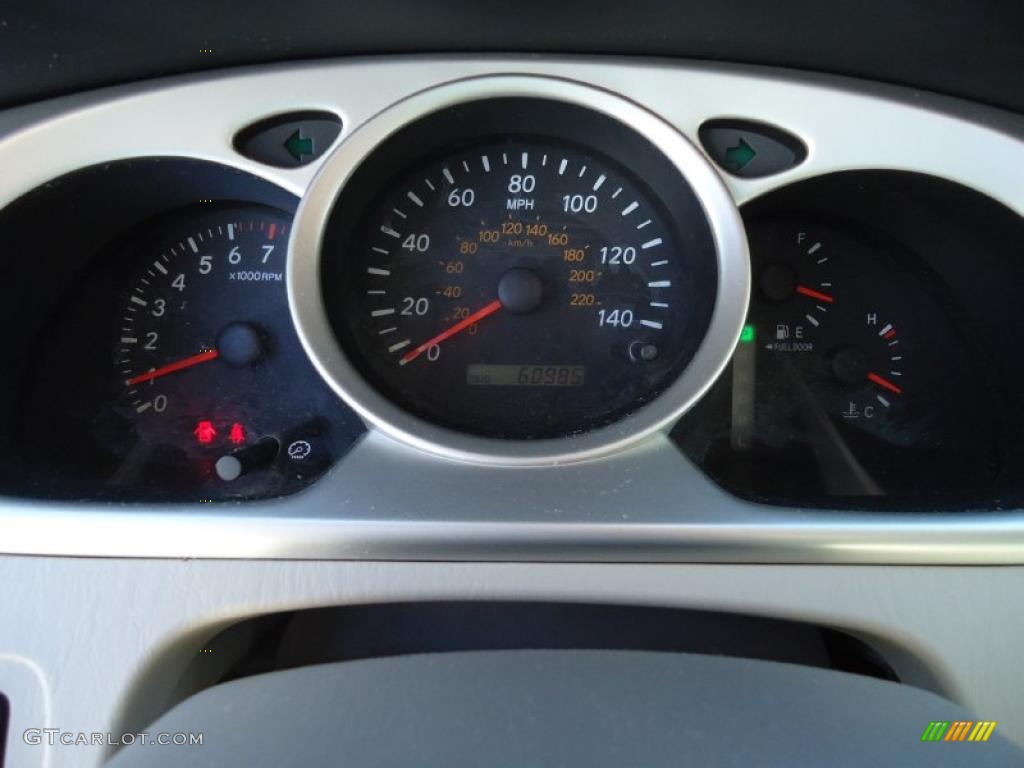 2006 Toyota Highlander I4 Gauges Photo #46498239