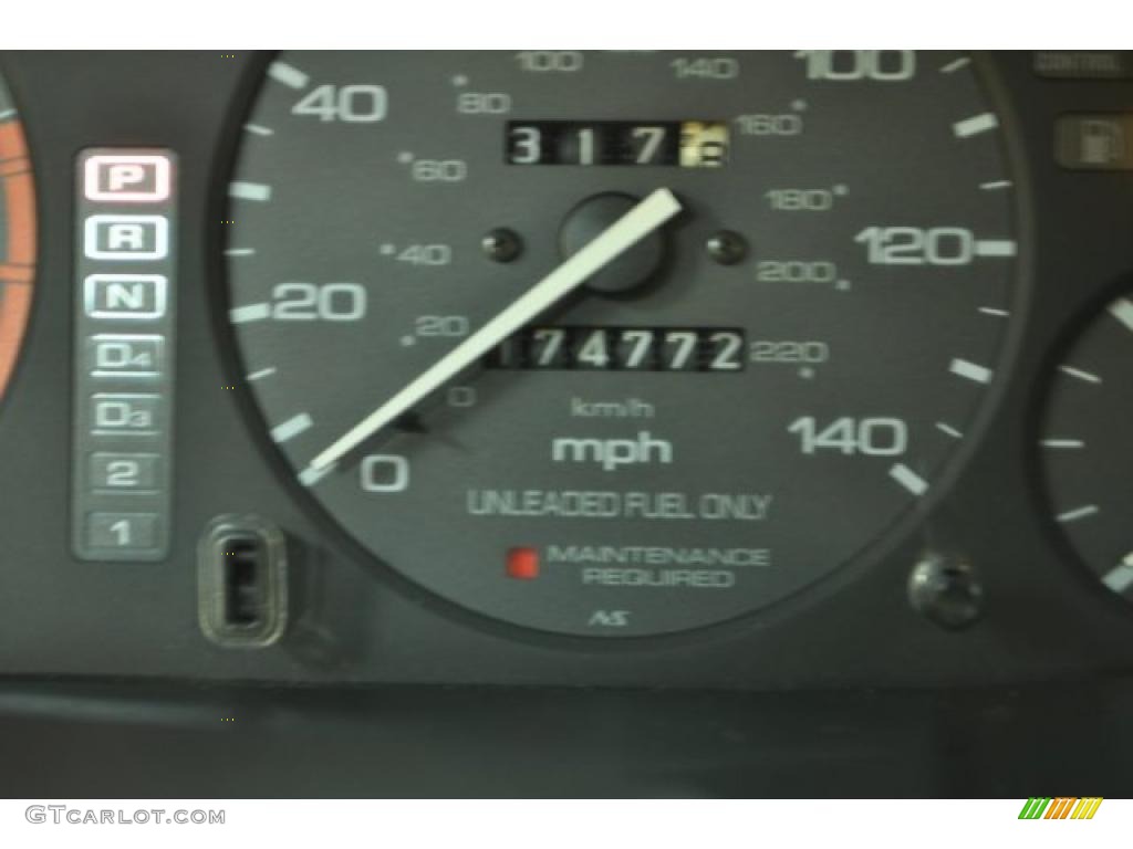 1996 Accord LX Sedan - Dark Eucalyptus Green Pearl Metallic / Gray photo #6