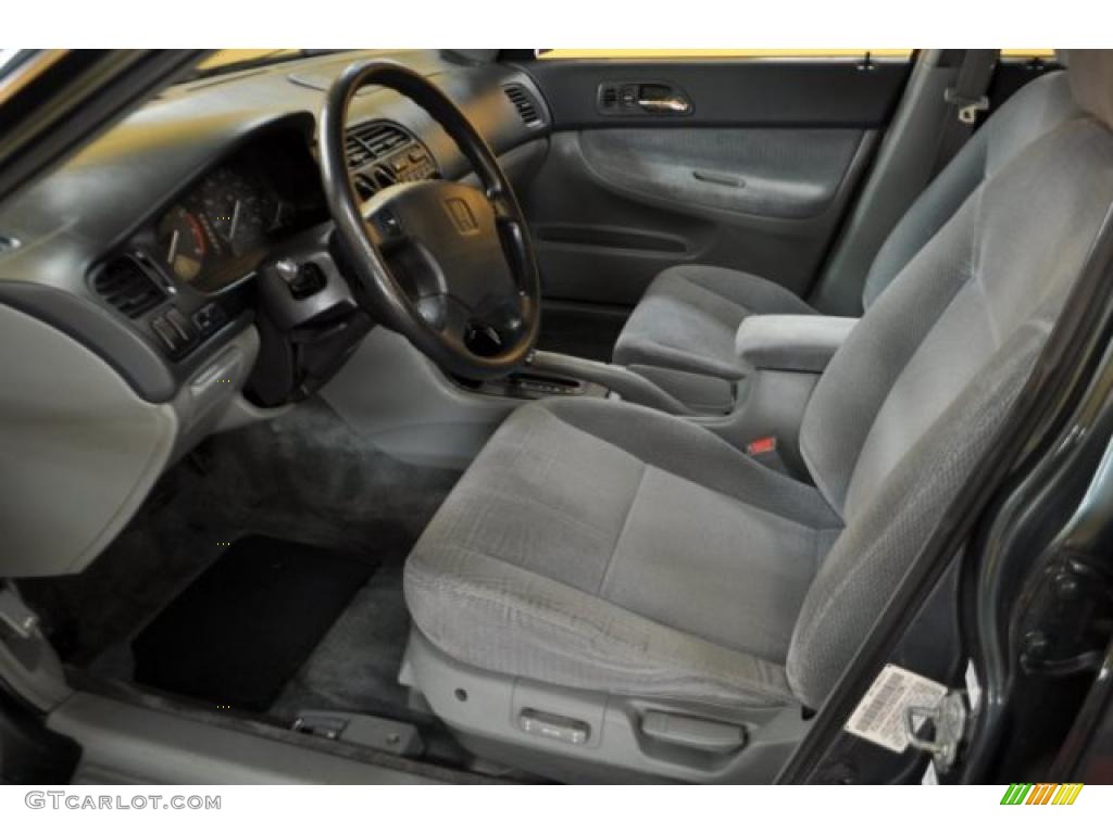 1996 Accord LX Sedan - Dark Eucalyptus Green Pearl Metallic / Gray photo #11