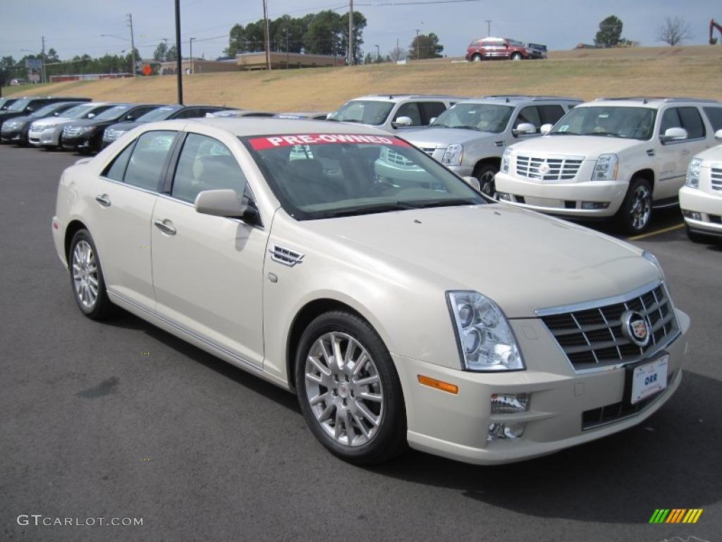 Vanilla Latte 2010 Cadillac STS V6 Luxury Exterior Photo #46500818