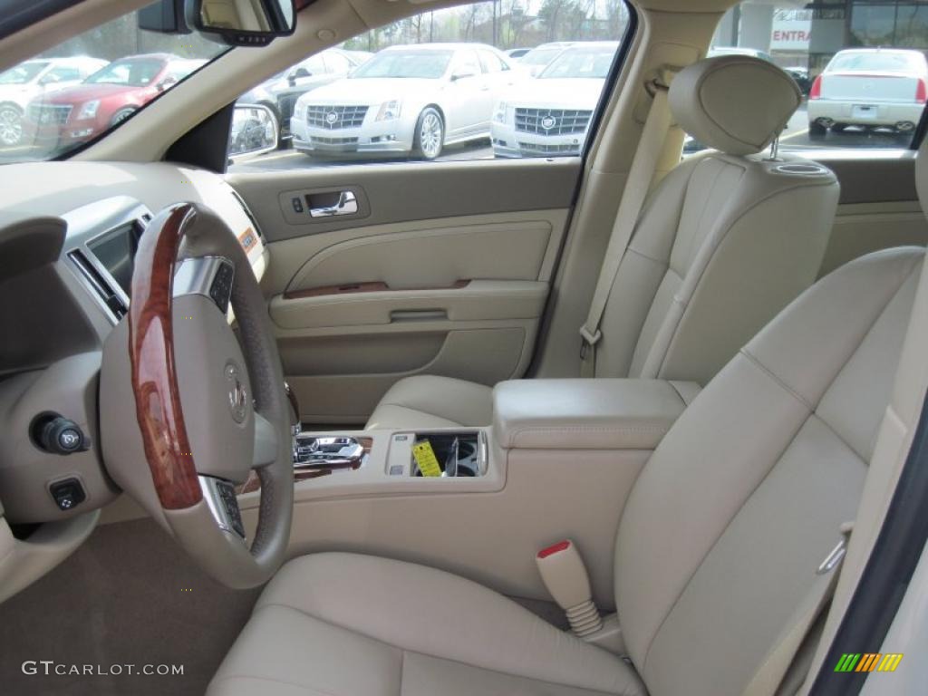 Cashmere Interior 2010 Cadillac STS V6 Luxury Photo #46500854