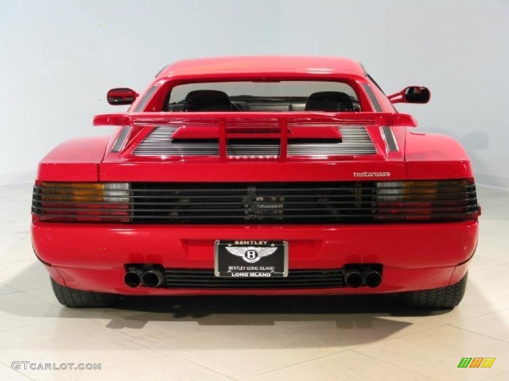 1986 Testarossa  - Red / Black photo #28