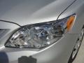 Classic Silver Metallic 2011 Toyota Corolla LE Exterior