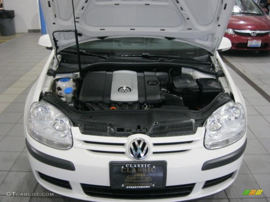 2008 Volkswagen Rabbit 2 Door 2.5L DOHC 20V 5 Cylinder Engine Photo #46501508