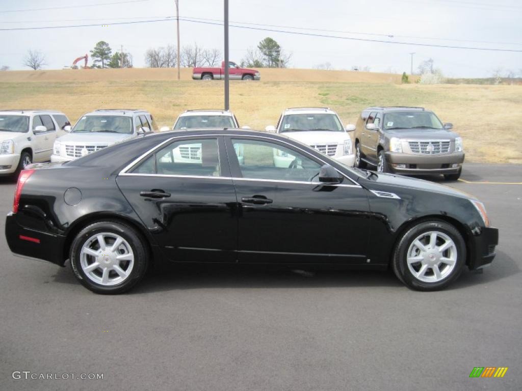 Black Raven 2008 Cadillac CTS Sedan Exterior Photo #46501727