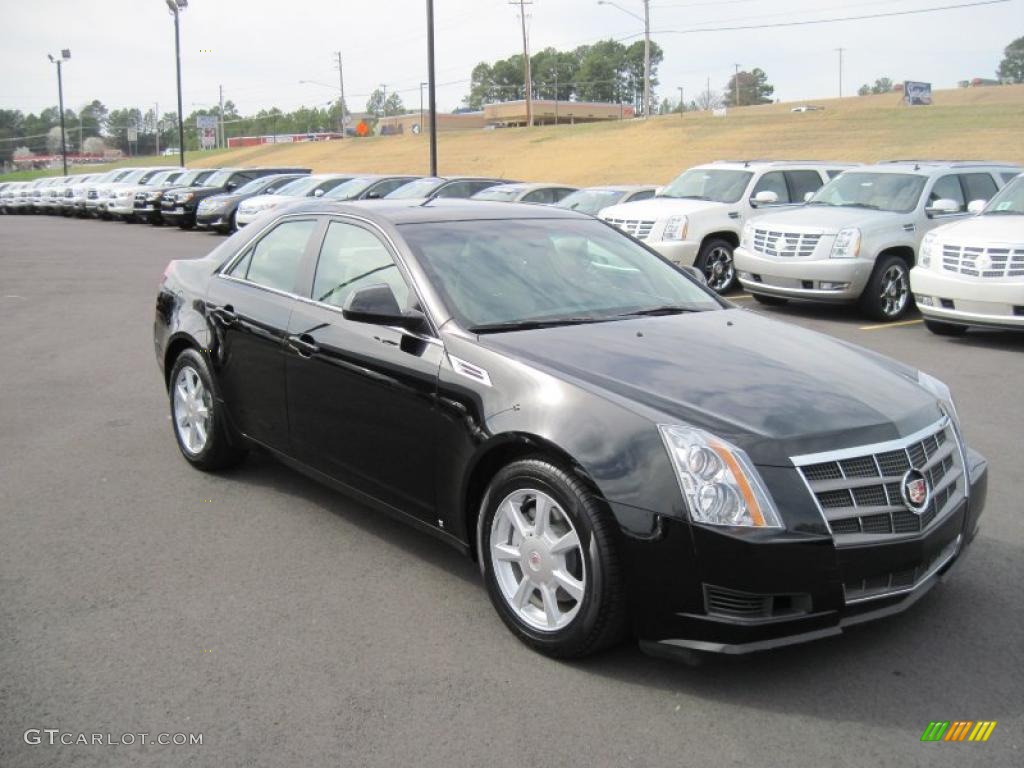 Black Raven 2008 Cadillac CTS Sedan Exterior Photo #46501742