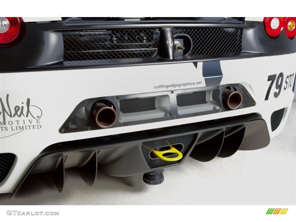 White 2010 Ferrari F430 Challenge Race Car Exterior Photo #46501754