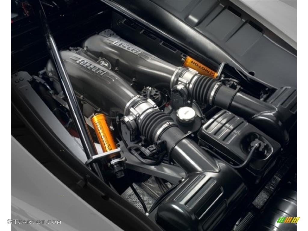 2010 Ferrari F430 Challenge Race Car Engine Photos