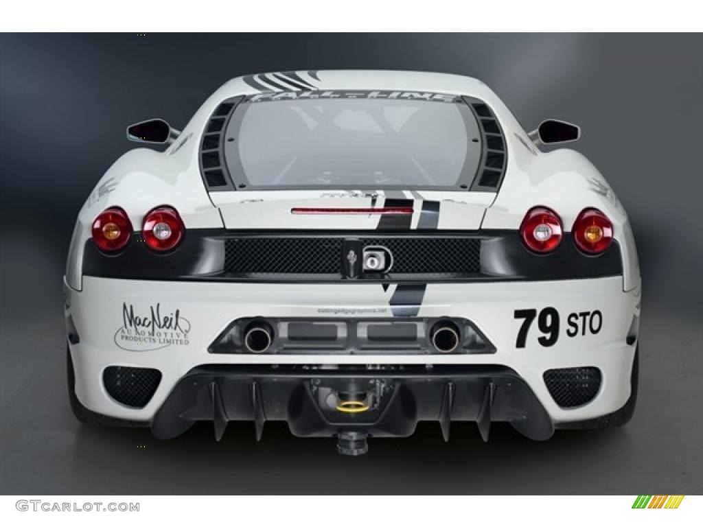 White 2010 Ferrari F430 Challenge Race Car Exterior Photo #46501796