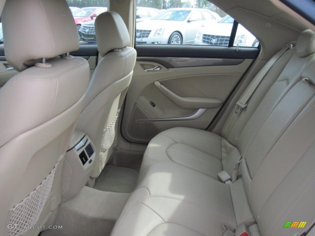 Cashmere/Cocoa Interior 2008 Cadillac CTS Sedan Photo #46501859