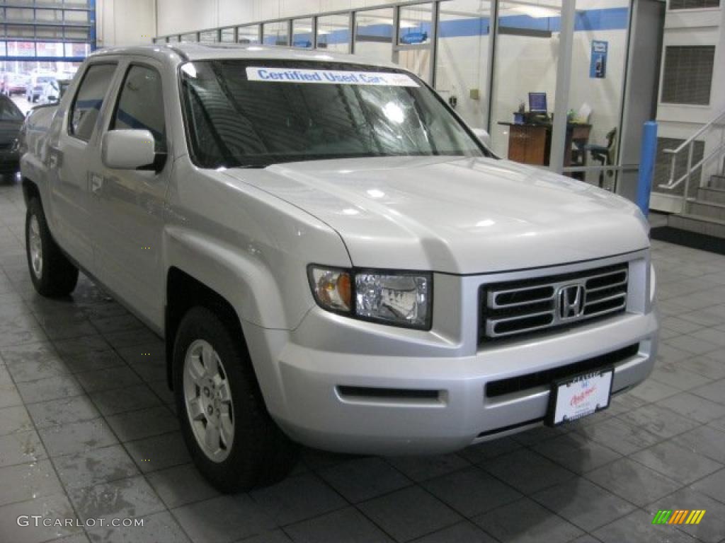 2008 Ridgeline RTL - Billet Silver Metallic / Gray photo #1