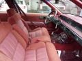 Red 1993 Chevrolet Lumina Euro Coupe Interior Color