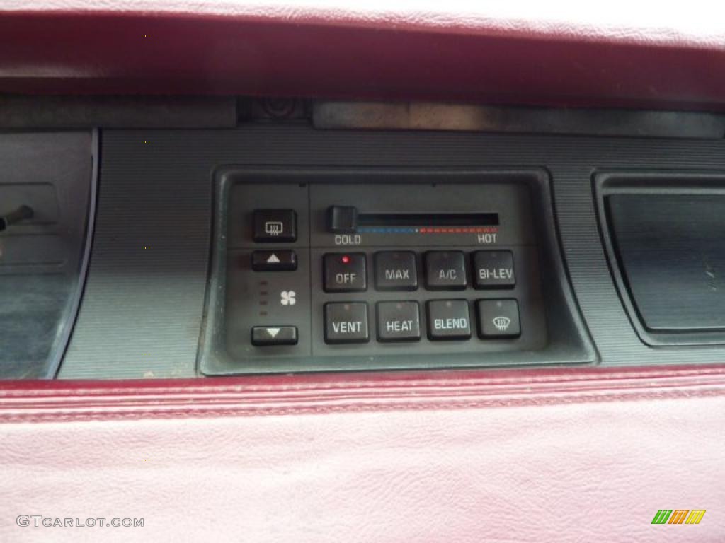 1993 Chevrolet Lumina Euro Coupe Controls Photos
