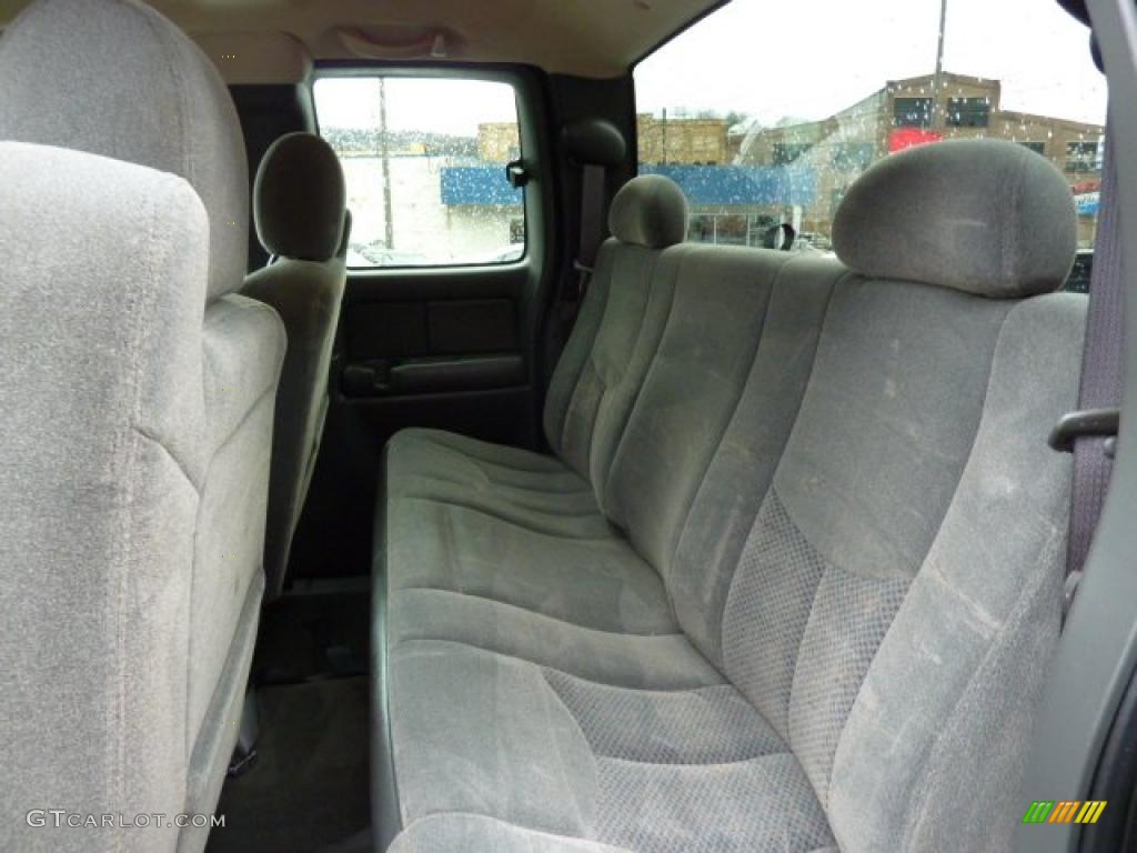 2003 Silverado 2500HD LS Extended Cab 4x4 - Dark Gray Metallic / Dark Charcoal photo #14