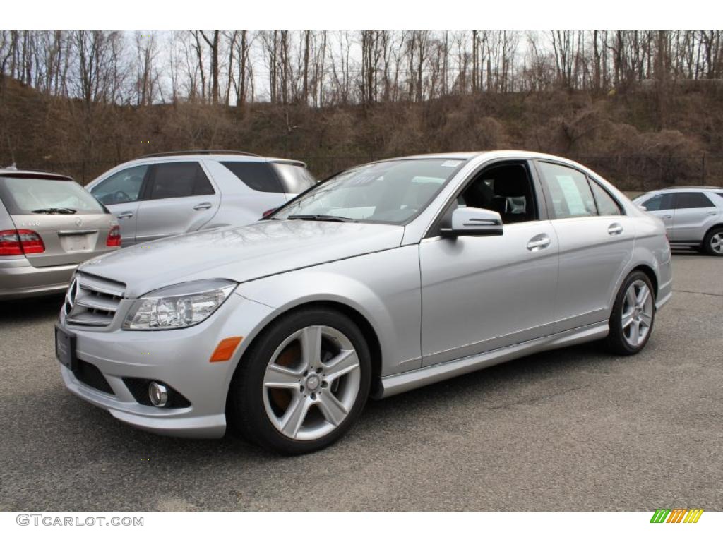Iridium Silver Metallic 2010 Mercedes-Benz C 300 Sport 4Matic Exterior Photo #46502534