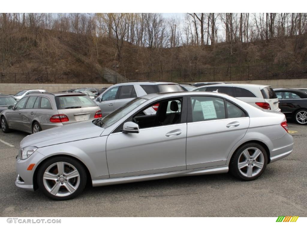 Iridium Silver Metallic 2010 Mercedes-Benz C 300 Sport 4Matic Exterior Photo #46502567