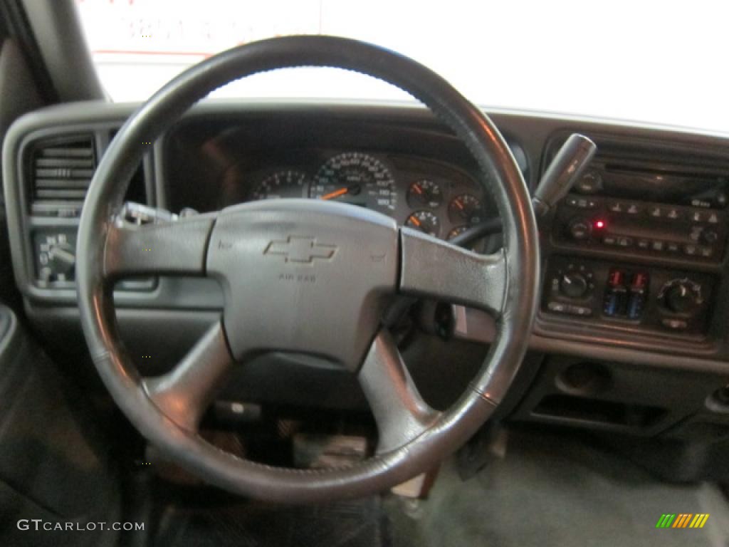 2003 Silverado 1500 LS Extended Cab - Light Pewter Metallic / Dark Charcoal photo #3