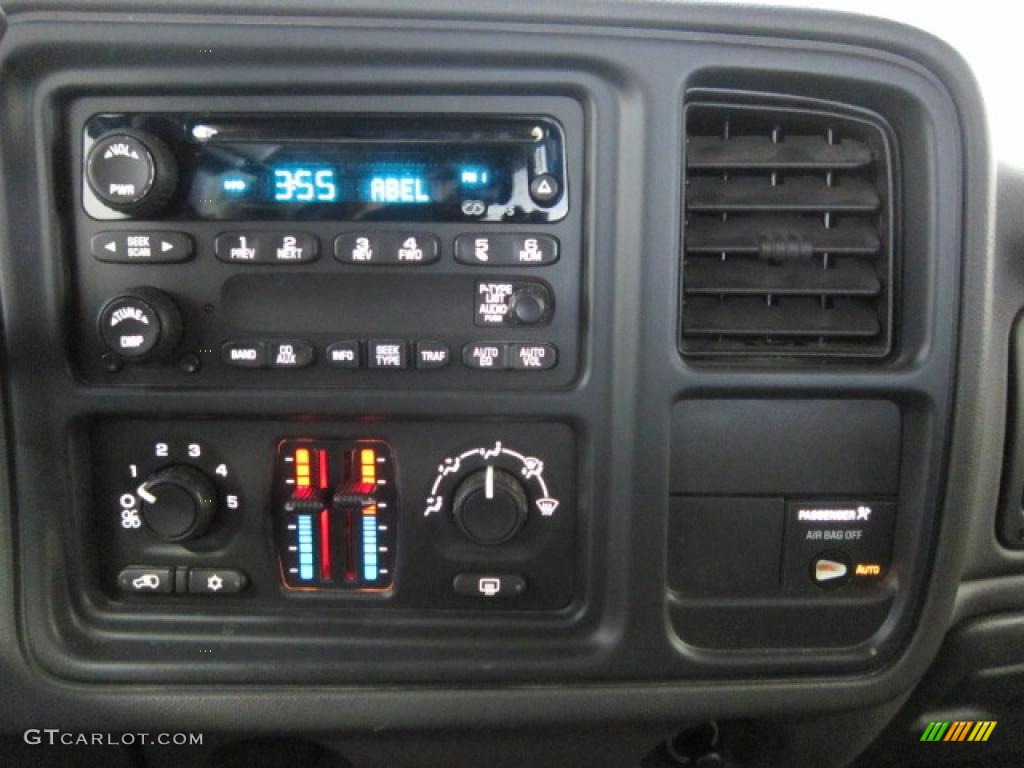 2003 Silverado 1500 LS Extended Cab - Light Pewter Metallic / Dark Charcoal photo #4