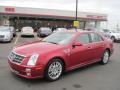 Crystal Red Tintcoat 2010 Cadillac STS V6 Luxury