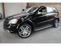 Black 2009 Mercedes-Benz ML 63 AMG 4Matic Exterior