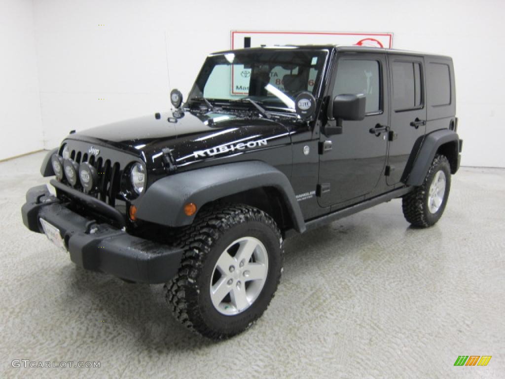 Black Jeep Wrangler Unlimited