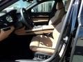 Saddle/Black Nappa Leather Interior Photo for 2011 BMW 7 Series #46505048