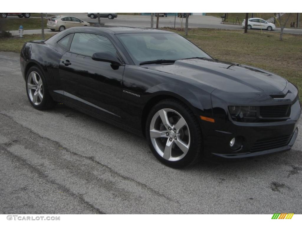 Black 2010 Chevrolet Camaro SS/RS Coupe Exterior Photo #46505351